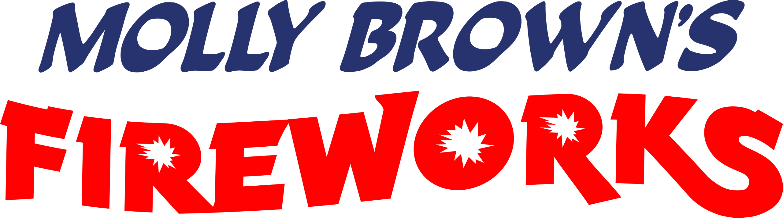 Molly Brown's Fireworks logo